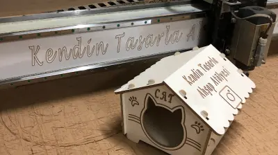 Kendin Tasarla Ahşap Atölyesi Cnc ve Lazer Kesim