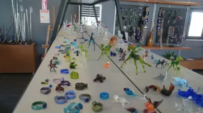 Riva Cam Sanat Merkezi | Cam Atölyesi | Cam Kolye takı bileklik aksesuar