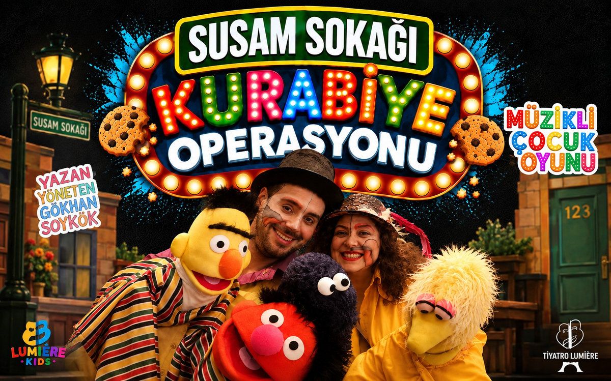 Susam Sokağı 'Kurabiye Operasyonu' Tiyatro Oyunu