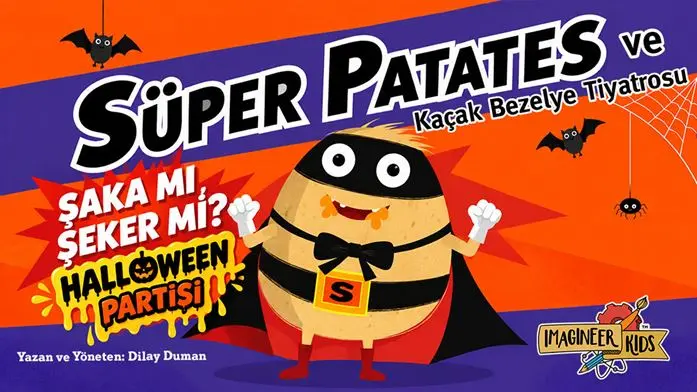 Süper Patates ve Kaçak Bezelye – Şaka mı Şeker mi? Halloween Party