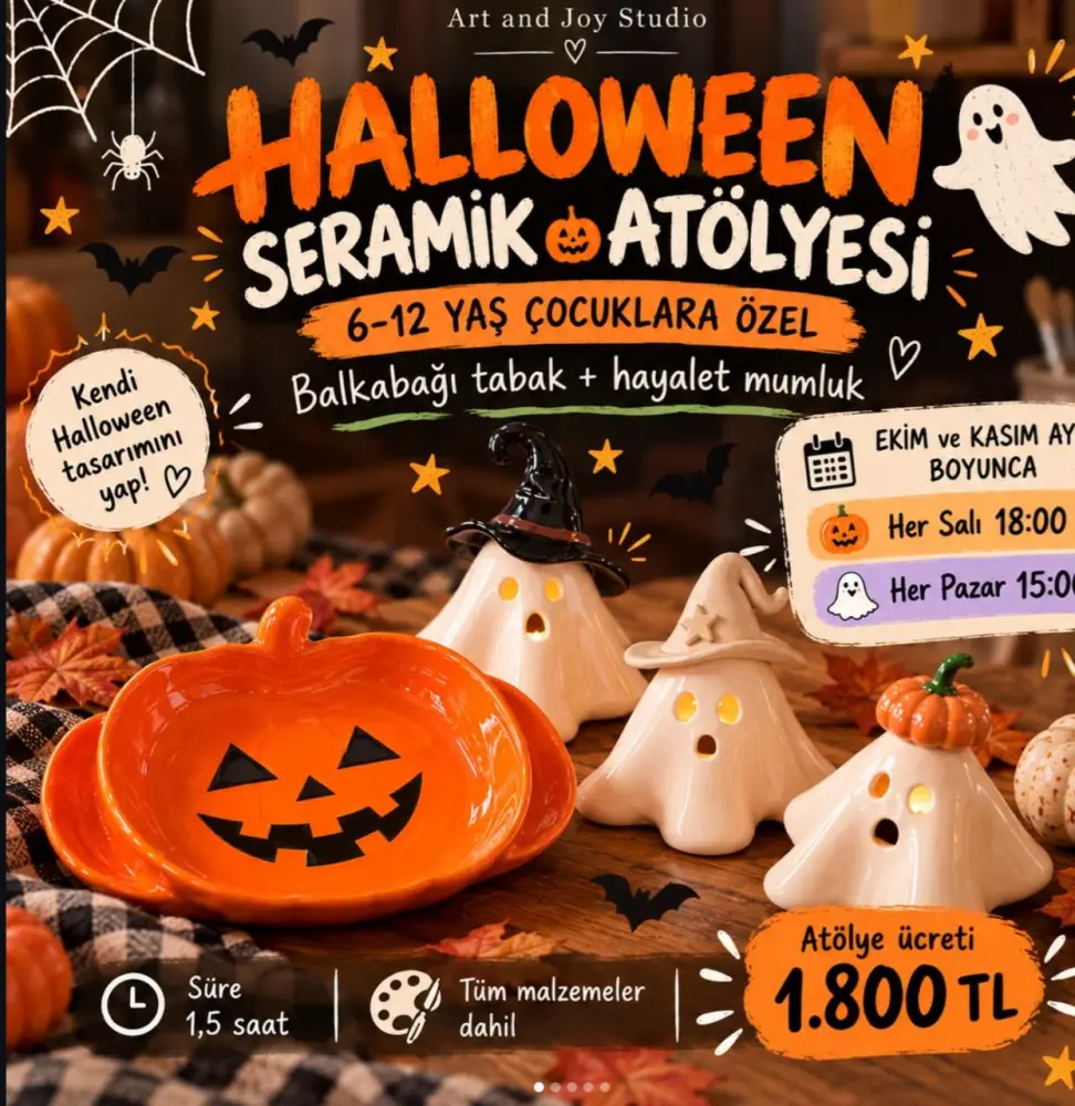 Halloween Seramik Atölyesi
