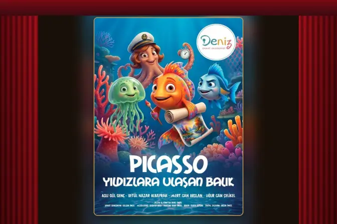 Picasso Yıldızlara Ulaşan Balık