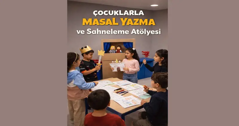 ÇOCUKLARLA MASAL YAZMA VE SAHNELEME ATÖLYESİ