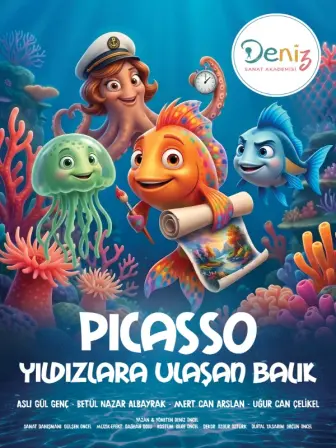 Picasso Yıldızlara Ulaşan Balık