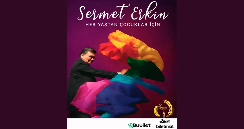 SERMET ERKİN ÇOCUKLAR İÇİN İNTERAKTİF İLLÜZYON GÖSTERİSİ