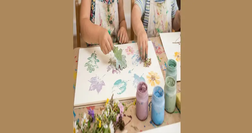 DOĞAL MALZEMELERLE YAPRAK VE ÇİÇEK BASKI ATÖLYESİ