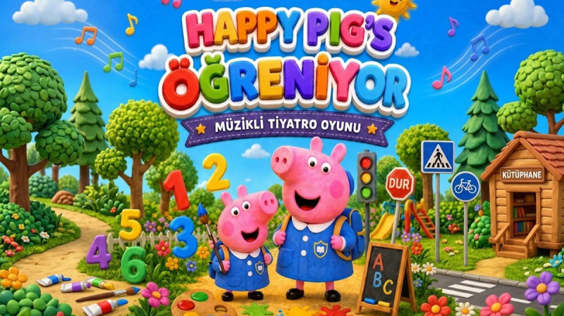 Happy Pig's Öğreniyor